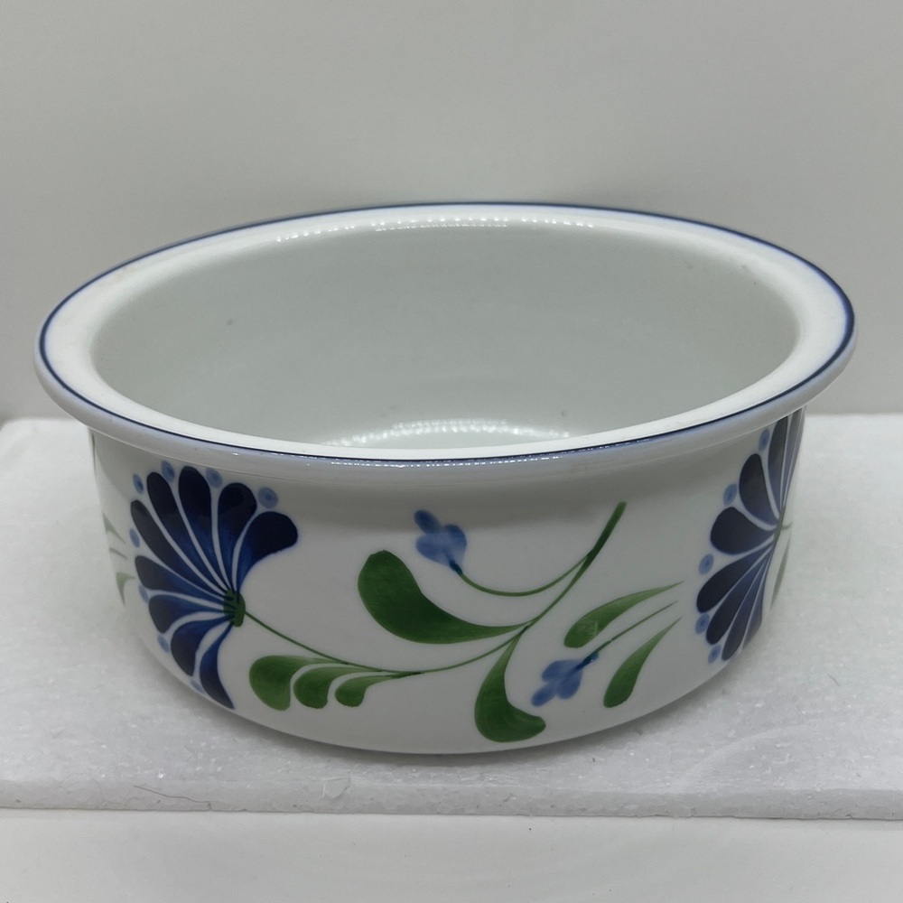 Vintage Dansk Sage Song 8.5”x 3.75” Soufflé/Casserole Dish Hard to find item Vtg